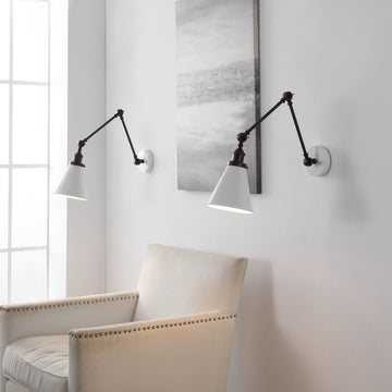 Rover 7" Adjustable Arm Metal LED Wall Sconce